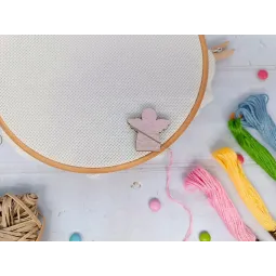 Магнитный держатель для игл. Розовый ангел KF059/60P