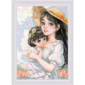Kit point de croix "Tendresse" 21x30 SR2198