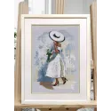 Cross-stitch kit "Stranger in White" S1581