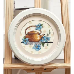 Kryželiu siuvinėjimo rinkinys "Arbatos miniatiūra-2" S1587