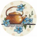 Siuvinėjimo kryželiu rinkinys „Tea miniature-2“ S1587