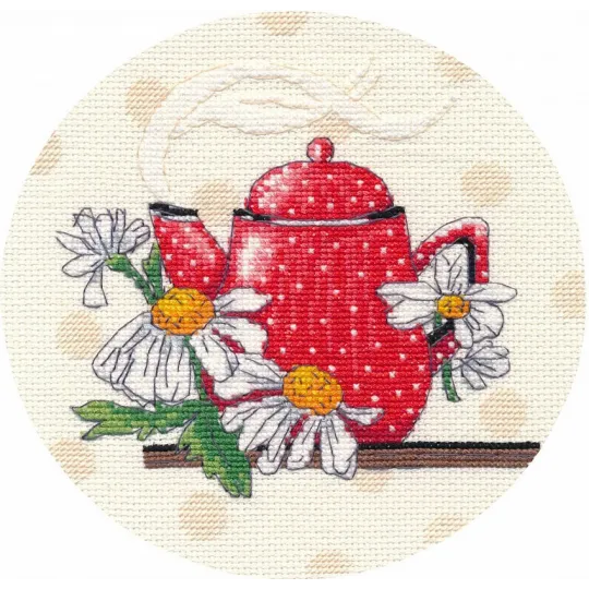 Siuvinėjimo kryželiu rinkinys „Tea miniature-3“ S1588