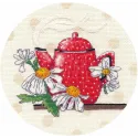 Siuvinėjimo kryželiu rinkinys „Tea miniature-3“ S1588