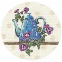 Siuvinėjimo kryželiu rinkinys „Tea miniature-4“ S1589