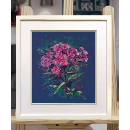 Kryželiu siuvinėjimo rinkinys "Phloxes" S1590