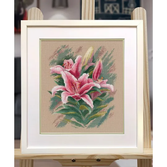 Cross-stitch kit "Lilies" S1591