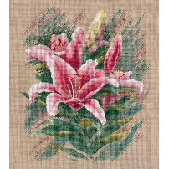 Cross-stitch kit "Lilies" S1591