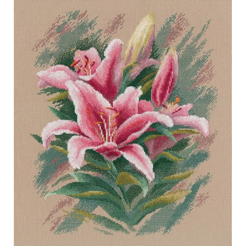 Cross-stitch kit "Lilies" S1591