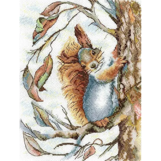 Cross-stitch kit "Squirrel" SANB-20