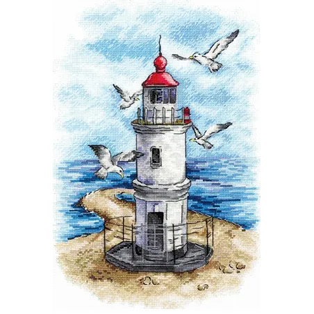 Cross-stitch kit "Lighthouse" SANM-39