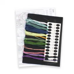 Набор для вышивания крестом "Fern bloomed" SM-662