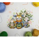 Cross-stitch kit "Favorite toy" SNV-834