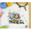 Cross-stitch kit "Curly sheep" SNV-835