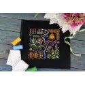 Cross-stitch kit "Sampler. Night" SNV-890