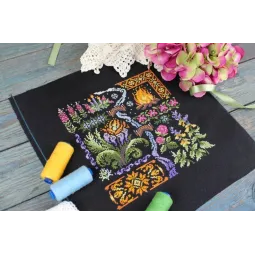 Набор для вышивания крестиком "Sampler. Ночь" SNV-890