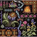 Cross-stitch kit "Sampler. Night" SNV-890