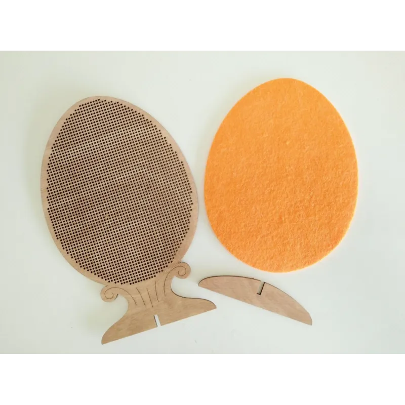 Kreuzstich auf Holzbasis "Perlt ei. Gorodezmalerei" SO-111