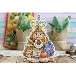 Набор для вышивания крестиком "Веник-амулет" SR-909