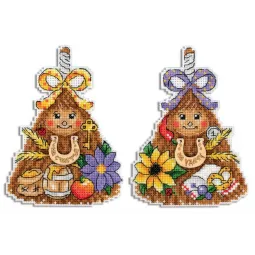 Kreuzstich-Set "Besen-Amulett" SR-909