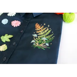 Водорастворимый набор для вышивания крестом "Лесная магия" SV-813