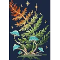 Water-soluble canvas cross-stitch kit "Forest magic" SV-813