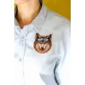 Water-soluble canvas cross-stitch kit "Brutal wolf" SV-817