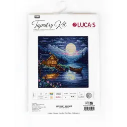 Kit de Petit Point Spring Night 15x15cm SG701