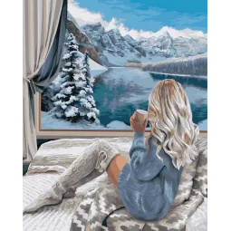 Kit de peinture par numéros. J041 Harmonie du confort 40*50 0125