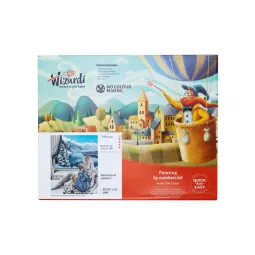 Tapymas pagal numerius rinkinys Gėlių krepšelis 40x50 B133 0125