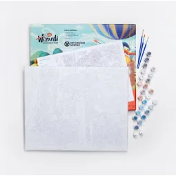 Malen nach Zahlen Kit Gartenkorb 40x50 B133 0125