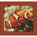 Diamond Painting kit "Clown Fish" 20х18 cm AM1061