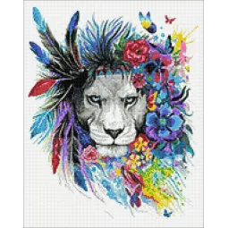 (Nutrauktas C) Gėlės vizija 38 х 48 cm WD219