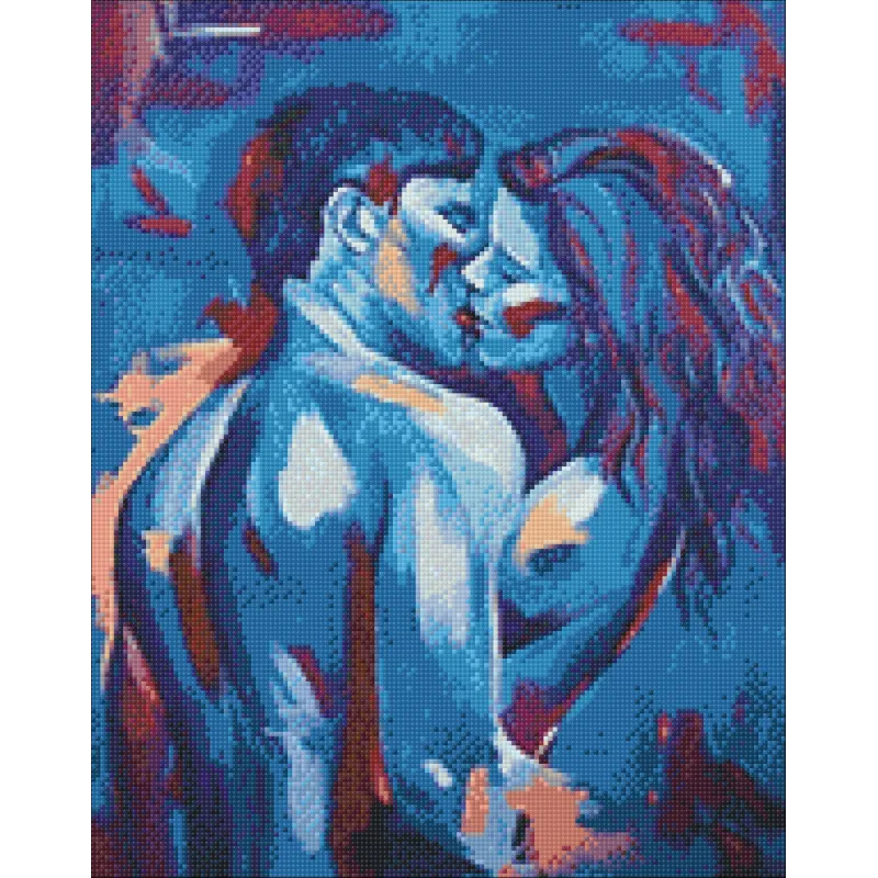 VENTE (arrêt) Ice and Flame 48*38 cm WD2313