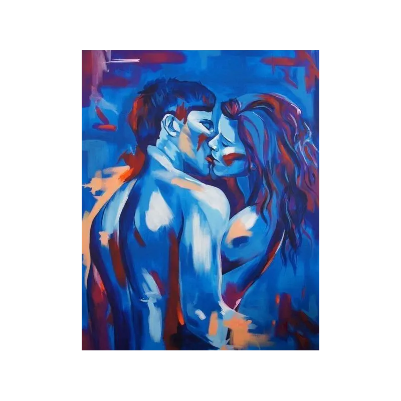 VENTE (arrêt) Ice and Flame 48*38 cm WD2313