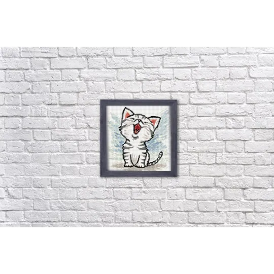 (Eingestellt) Kitten Meow 20*20 cm WD2369