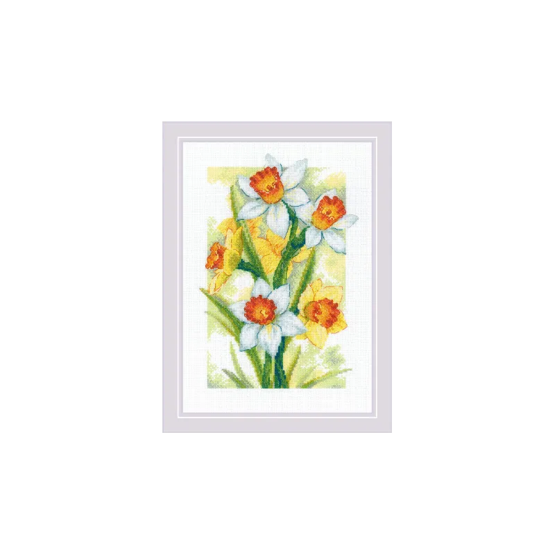 Cross stitch kit "Spring Glow. Daffodils" 21x30 SR2189