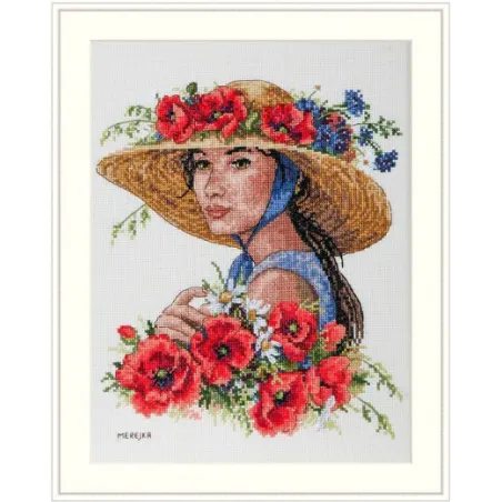 Chapeau de fleurs 21x25 SK250