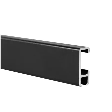 Cliprail noir 200cm RC20120