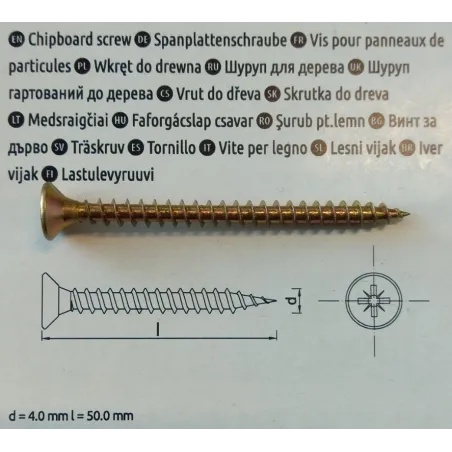 Screw UC-4050