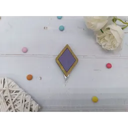 Adatos įvėrimo įrankis. Violetinis rombas KF070/4