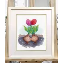 Cross stitch kit "Tulips in love" S1594