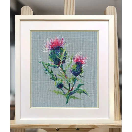 Cross stitch kit "Thistle" S1595