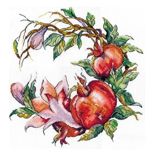 Cross stitch kit 'Pomegranate" SANG-09