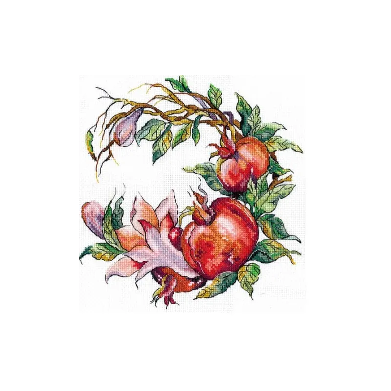 Cross stitch kit 'Pomegranate" SANG-09