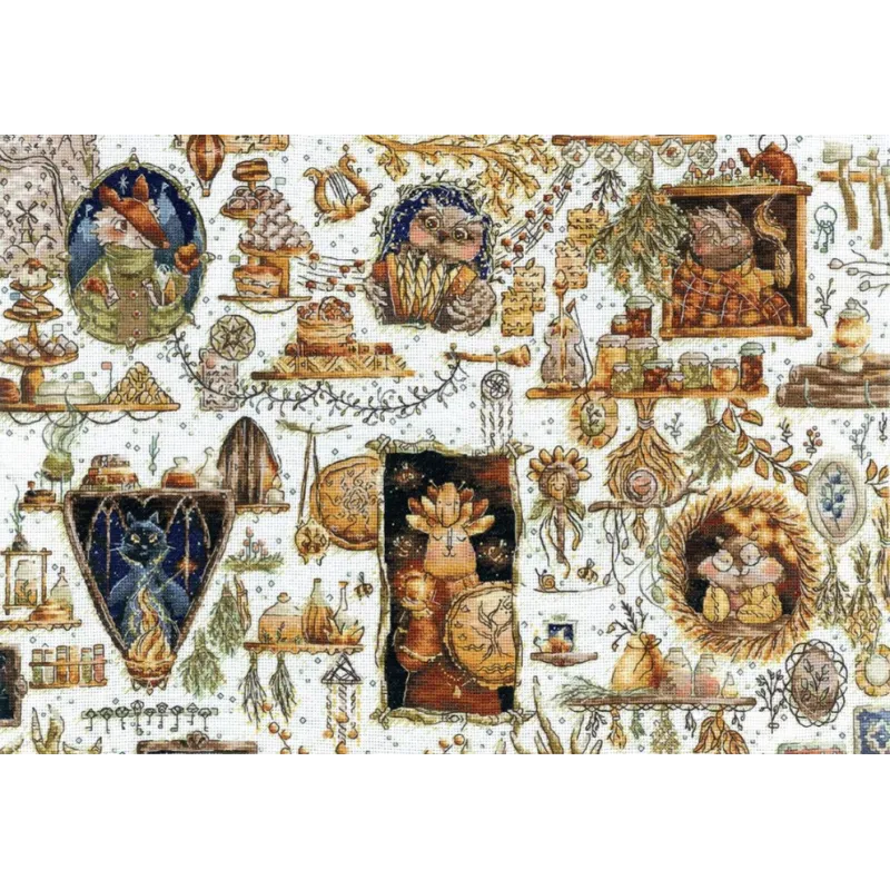 Cross stitch kit "Magical Beasts" SANV-48