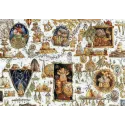 Cross stitch kit "Magical Beasts" SANV-48