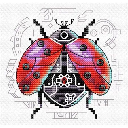 Cross stitch kit "Ladybug. Steampunk" SM-770