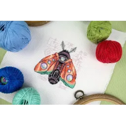 Cross stitch kit "Hawkmoth. Steampunk" SM-771