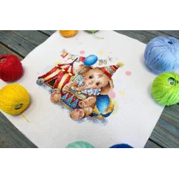 Набор для вышивания крестиком "Любимый цирк" SNV-836