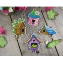 Kit de point de croix "Bird House. Aimants" SR-922